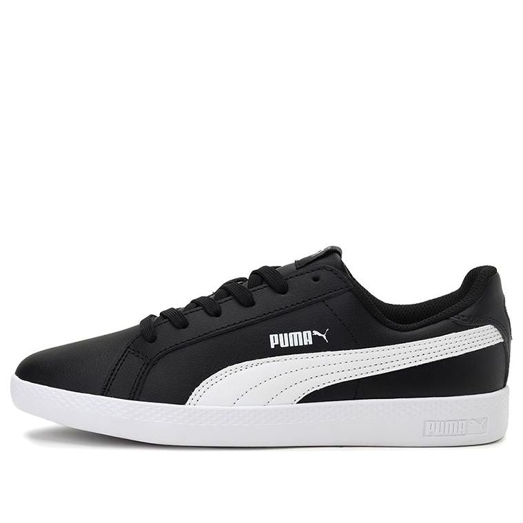 (WMNS) PUMA Smash Casual Shoes Black/White 360780-01