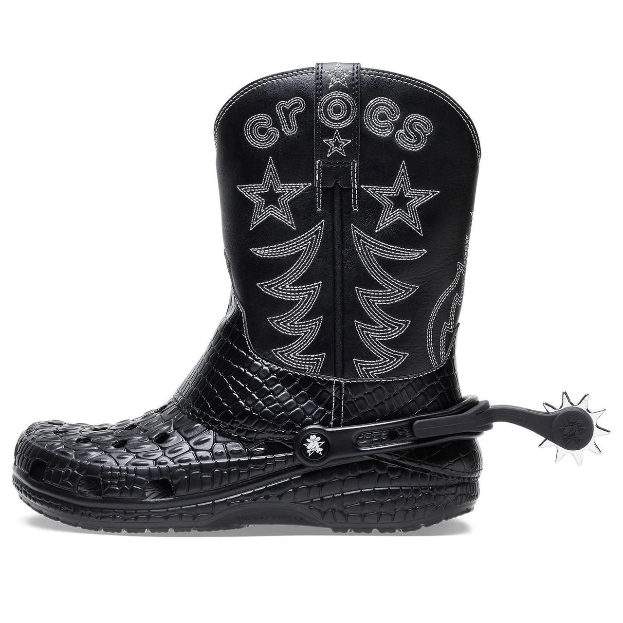 Crocs Classic Cowboy Boot 'Black' 208695-001