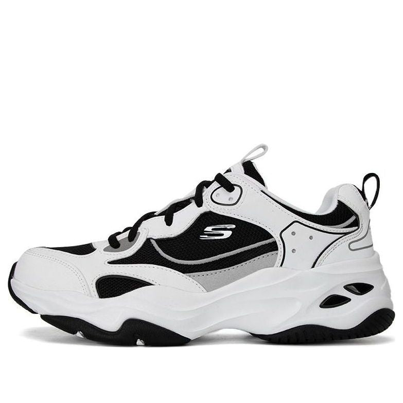 Skechers DLites 4.0 'White Black Grey' 894249-WBK