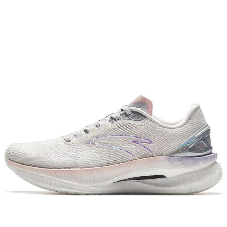 (WMNS) ANTA Running Series Sneakers 'White Pink Silver' 122335580S-5