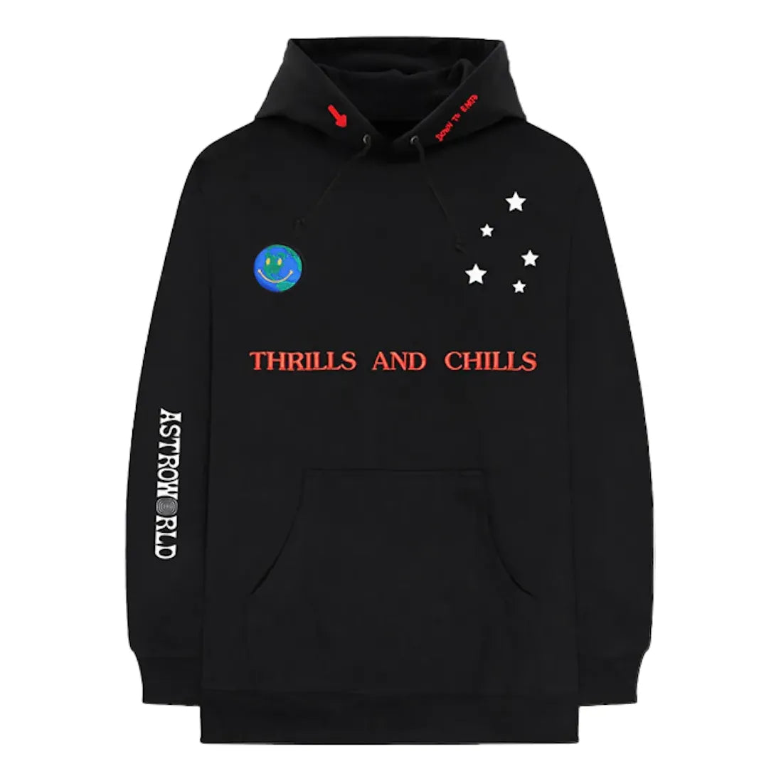 Travis Scott Astroworld World Peace Hoodie 'Black' 83665-107