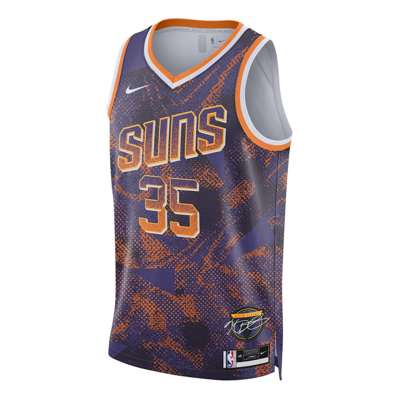 Nike Dri-FIT NBA Kevin Durant Phoenix Suns 2025/26 Select Series Swingman Jersey 'New Orchid' HJ4063-566