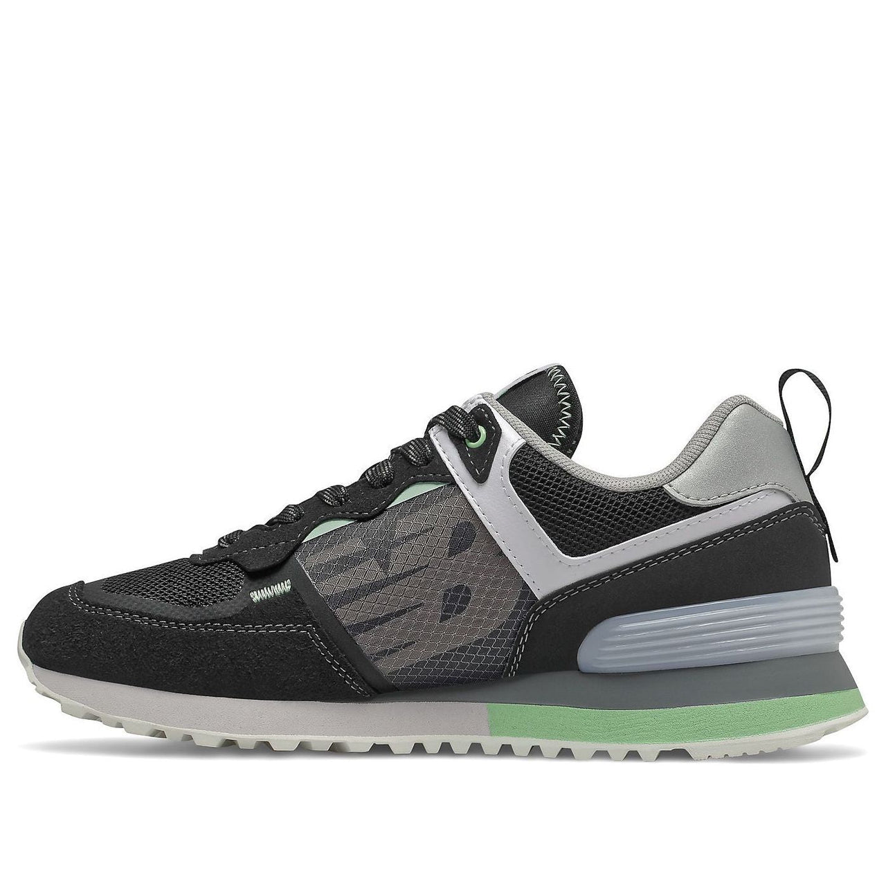 (WMNS) New Balance 574 'Black Green' WL574IU2