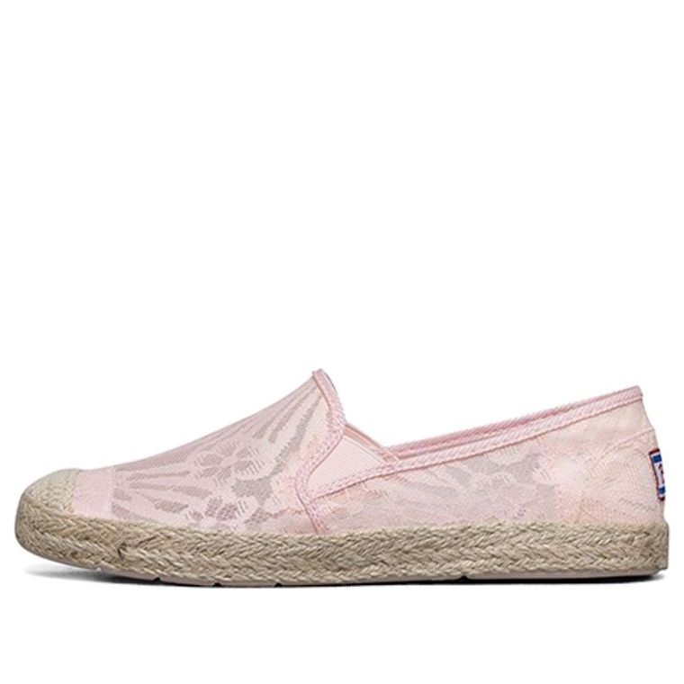 (WMNS) Skechers Flexpadrille Slip-on Shoes Pink 66666281-PNK