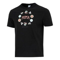 PUMA Downtown Graphic Tee 'Black' 535400-51