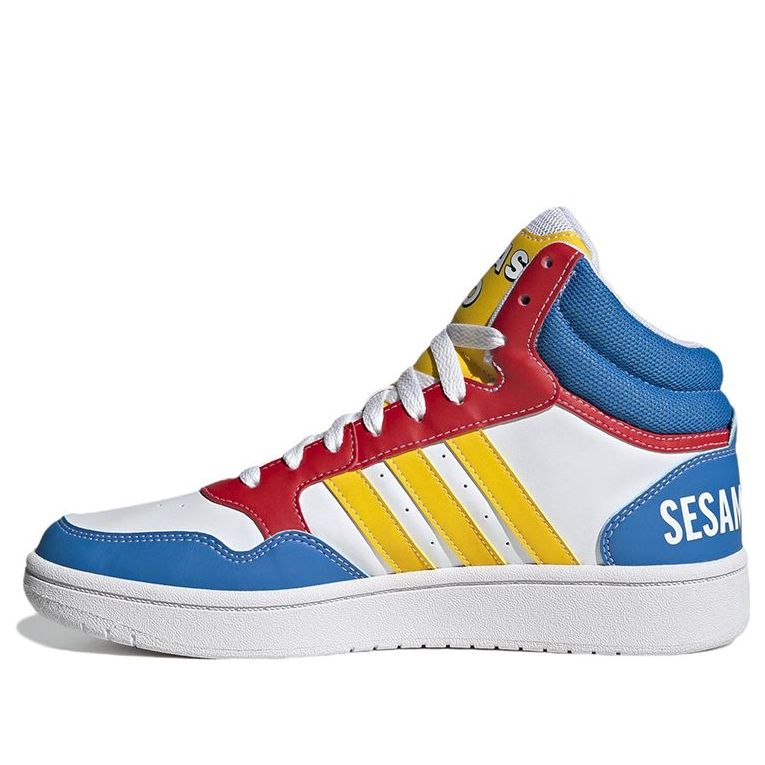 adidas Hoops 3.0 Mid 'White Blue' GX6108