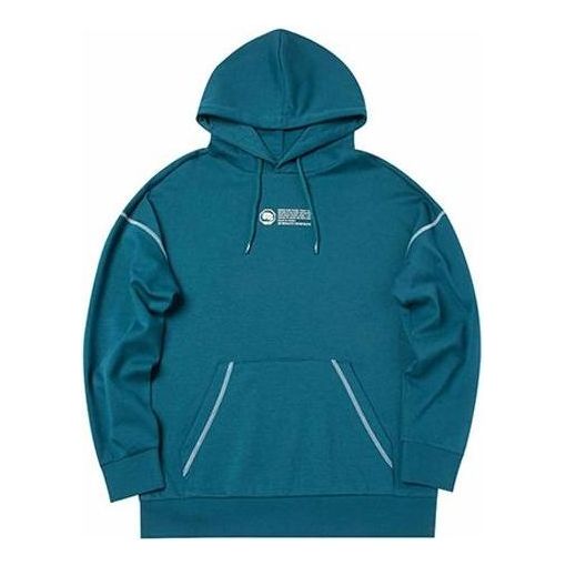 Li-Ning BADFIVE Basketball Series Loose Pullover Hoodie 'Teal' AWDQ511-2