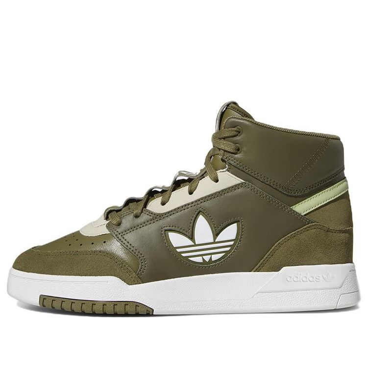 adidas originals Drop Step XL 'Dark Green White Light Gray' GZ1572