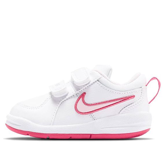 (TD) Nike Pico 4 White/Pink 454478-103