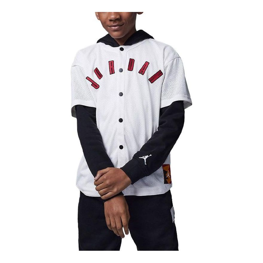 (GS) Air Jordan Flight MVP Baseball Jersey 'Sail' FV2823-133