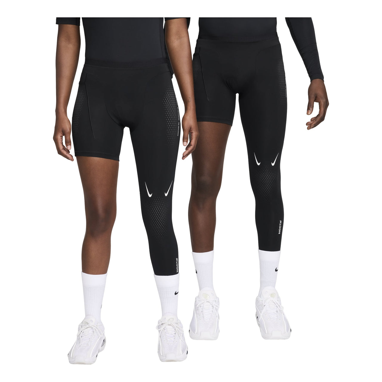 Nike x NOCTA Drake Basketball Single Leg Tights Left 'Black' DN0005-010