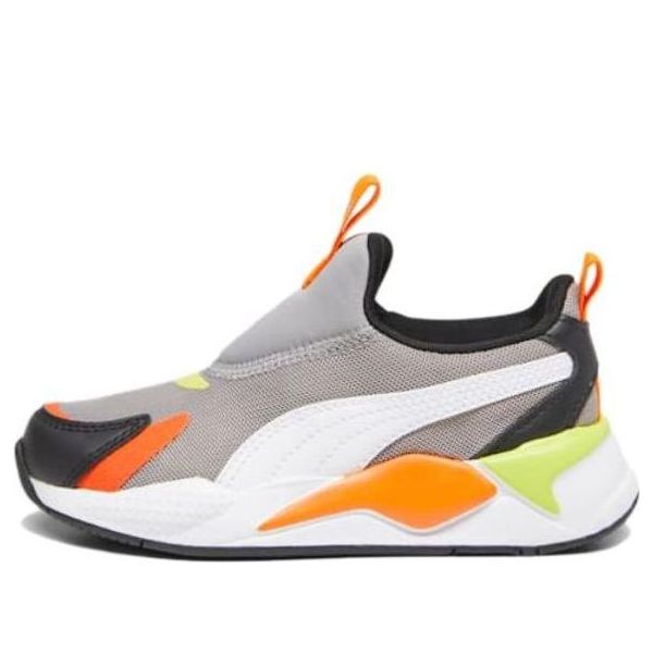 (PS) PUMA RS-X3 Slip-On 'Concrete Grey Rickie Orange' 309676-11