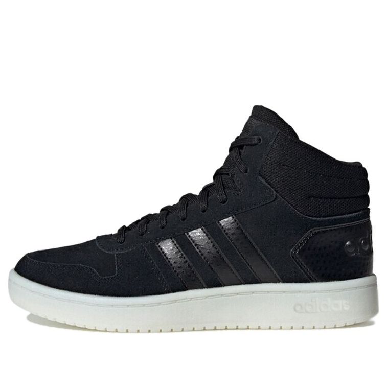 (WMNS) adidas Hoops 2.0 Mid 'Black White' EE7893