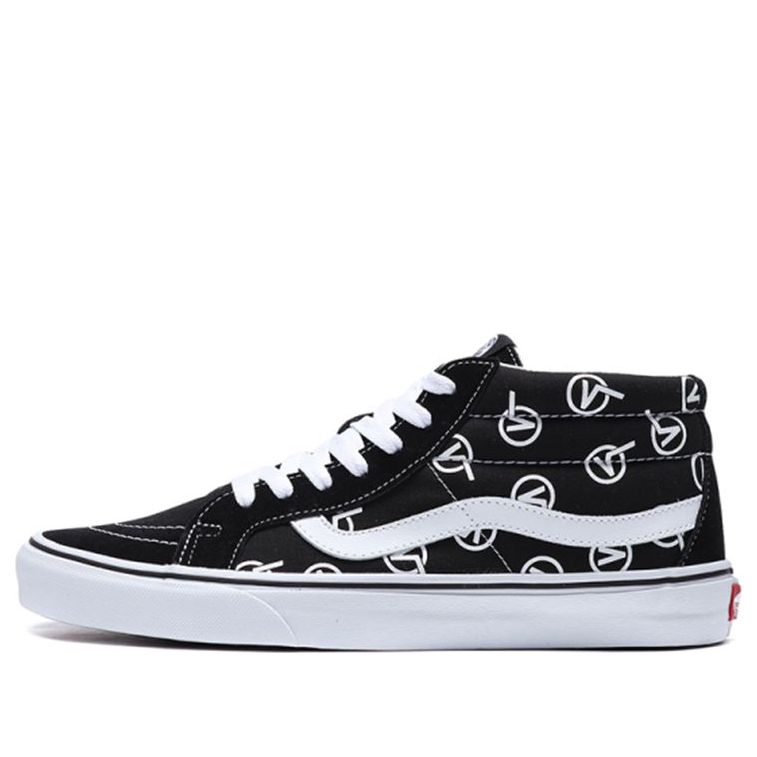 Vans SK8-Mid Logo 'Black White' VN0A391F2C7