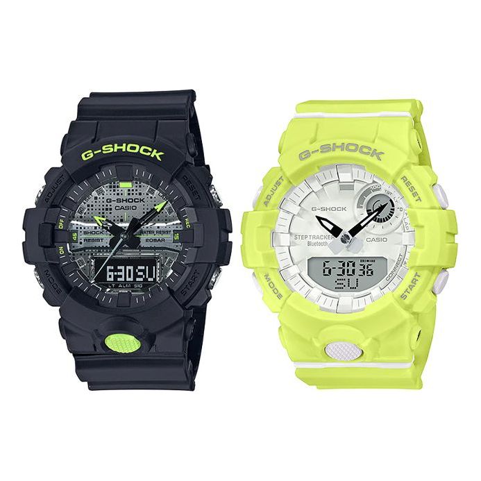 CASIO Baby-G 'Black & Yellow' GA-800DC-1AJF&GMA-B800-9AJR