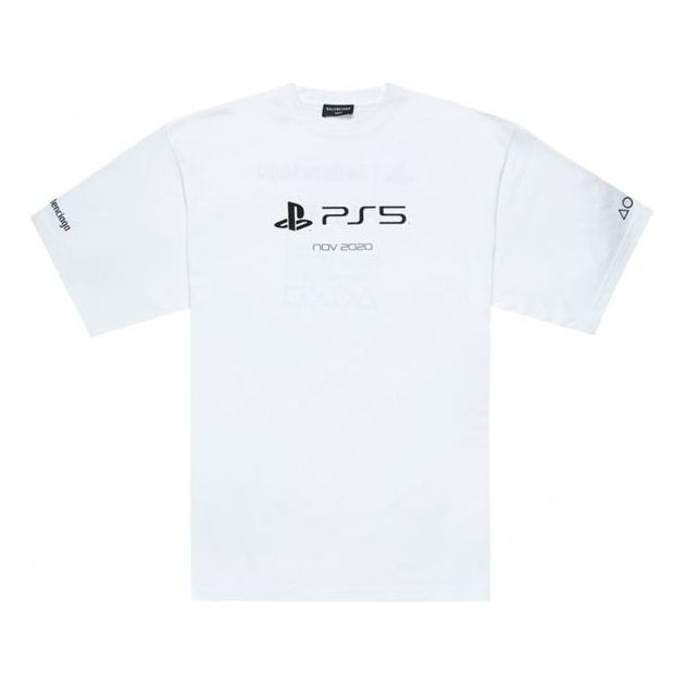 Balenciaga x PlayStation FW21 PS5 Unisex White 651795TKVF39040