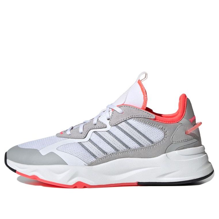 (WMNS) adidas neo Futureflow 'White Gray Orange' FY6092