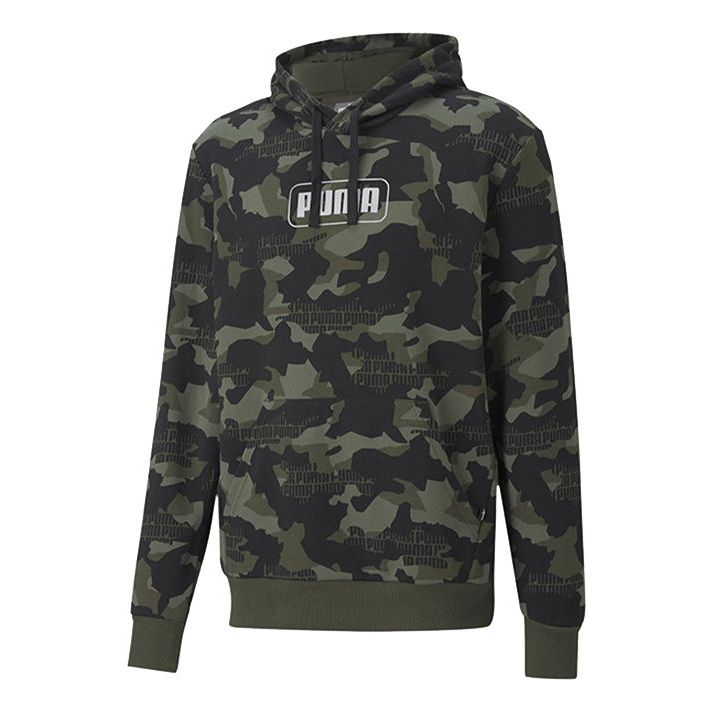 PUMA Rebel Camo AOP Hoodie 'Black' 585021-70