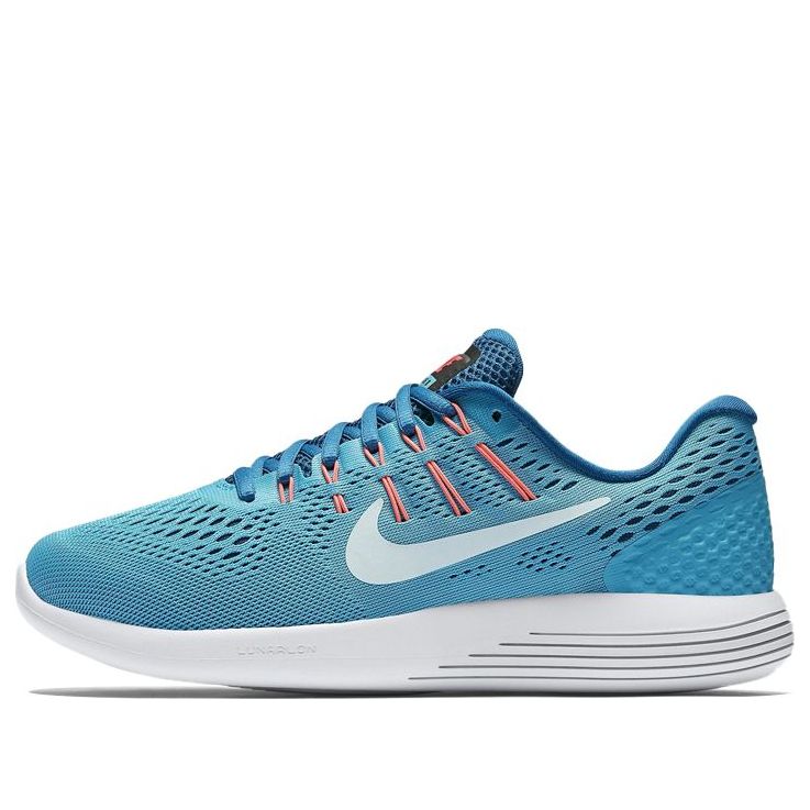 (WMNS) Nike Lunarglide 8 'Chlorine Blue Glacier Blue White' 843726-405