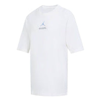 (WMNS) Air Jordan Logo T-shirt 'White' FV0165-100