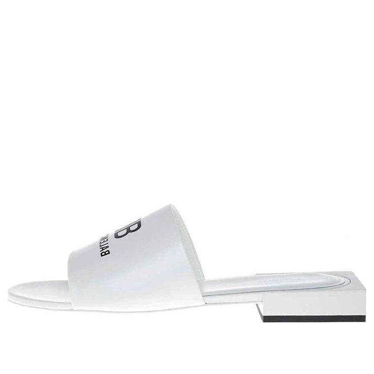 (WMNS) Balenciaga Box Sandals 'White' 670441WAWNA9010