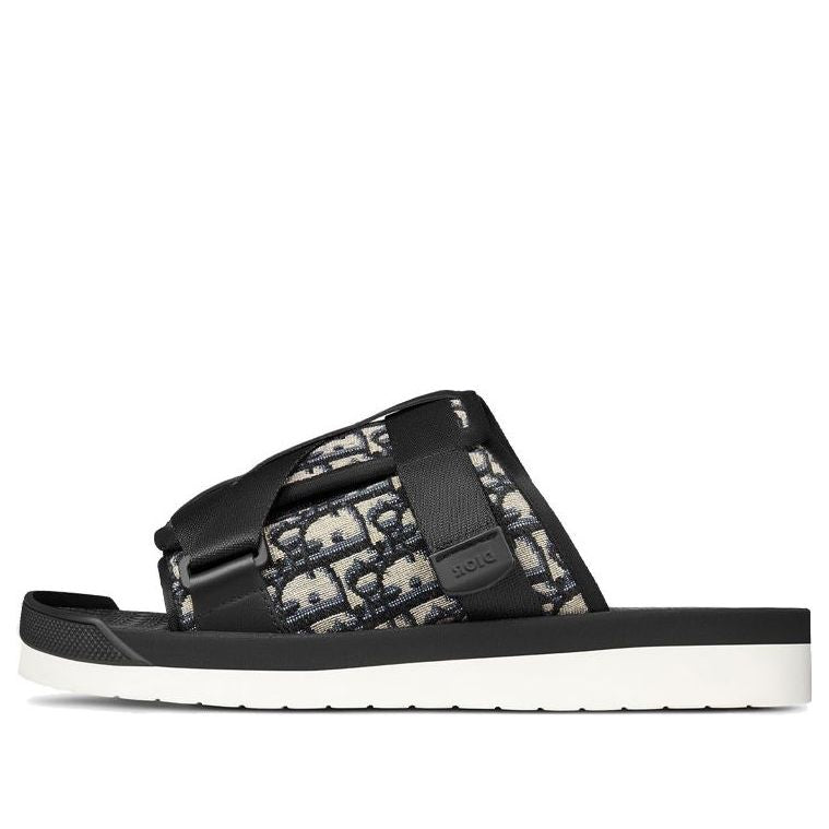 DIOR Alpha Oblique Slippers Black 3SA081YXV_H961