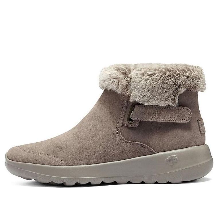 (WMNS) Skechers On-the-GO Joy First Glance 'Dark Taupe' 144041-DKTP