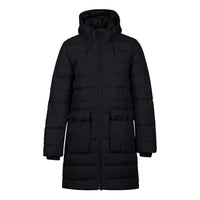 adidas Casual Windproof Stay Warm mid-length Down Jacket Black CY8611