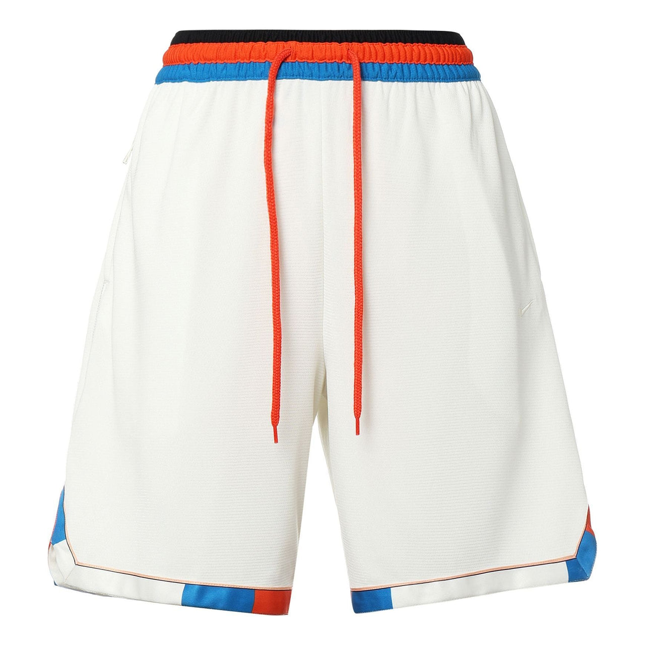 Men's Nike Color Block Lacing Sports Shorts White DA5845-133
