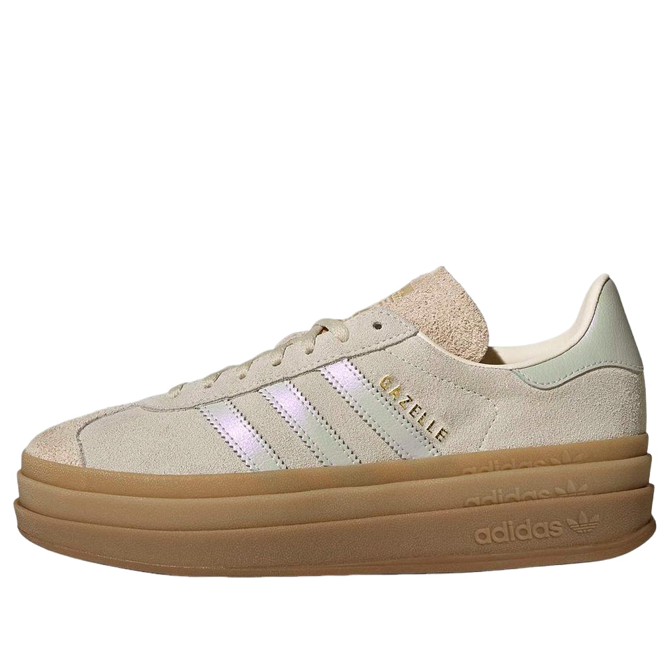 (WMNS) adidas Gazelle Bold 'Gray One Cream White Cream White' IH6782