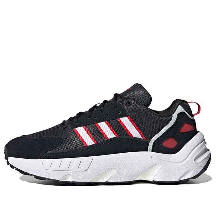 adidas originals ZX 22 Boost 'Black White Red' HP2770