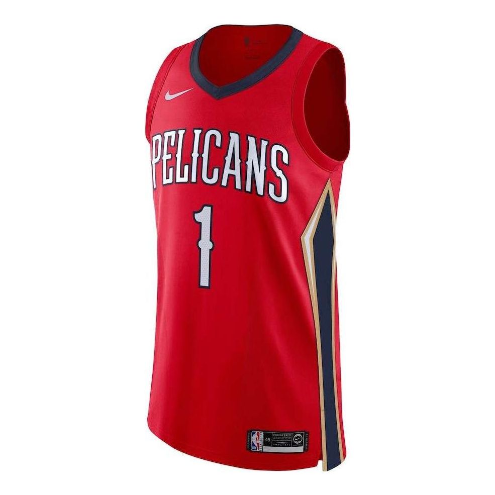 Nike x NBA New Orleans Pelicans Zion Williamson Jerseys 'Red' AV2674-658