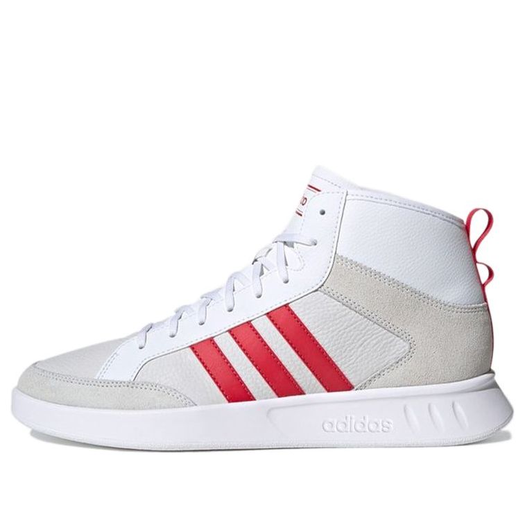 adidas Court80s Mid White/Grey/Red FY2731