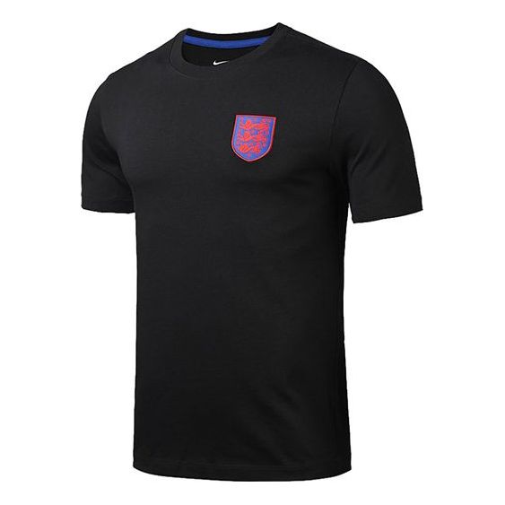 Nike England National Team 19/20 T-Shirt 'Black Blue' CD1408-010