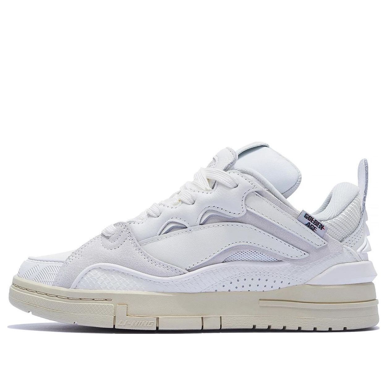 (WMNS) Li-Ning Superwave Golden 'White' AECS074-7