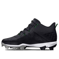 Under Armour Harper 8 Mid RM Baseball Shoes 'Black' 3026592-001