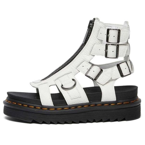 (WMNS) Dr. Martens Olson Sandals White 26561100