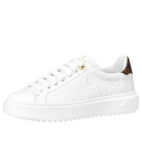 (WMNS) LOUIS VUITTON Time Out Sneakers 'White with White Monogram' 1A9HBT
