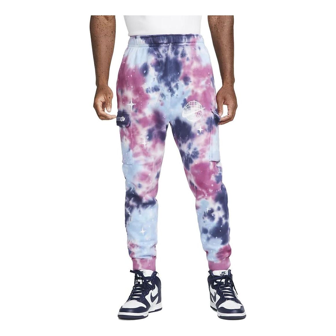 Nike Nsw Club Space Wave Cargo Pants 'Multi' FB9041-500