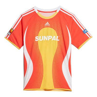 adidas x Palace Soccer/Football Sports Short Sleeve Couple Style Orange Red GL7170