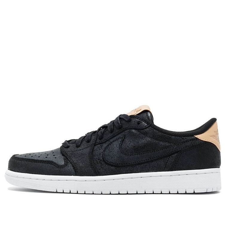 Air Jordan 1 Retro Low OG Premium 'Black Tan' 905136-010