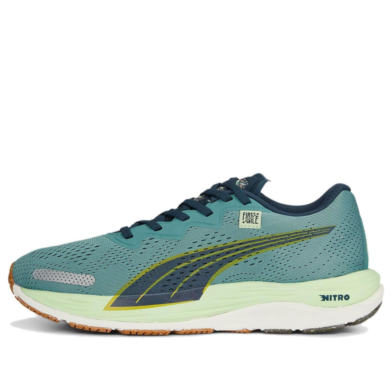 (WMNS) PUMA Velocity Nitro 2 x FIRST MILE 'Adriatic Fresh Pear' 377292-02