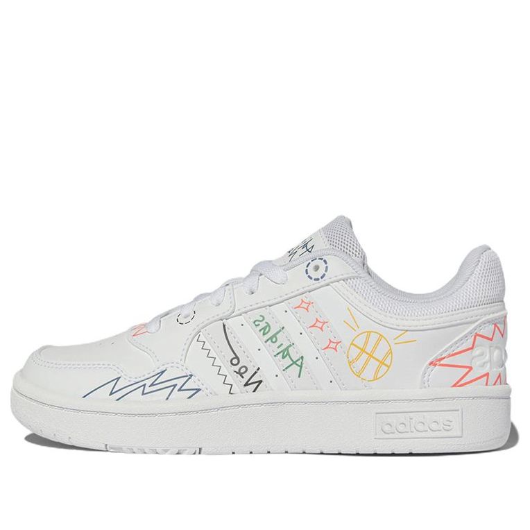 (WMNS) adidas Neo Hoops 3.0 Shoes 'White Muti-Color' HP3164