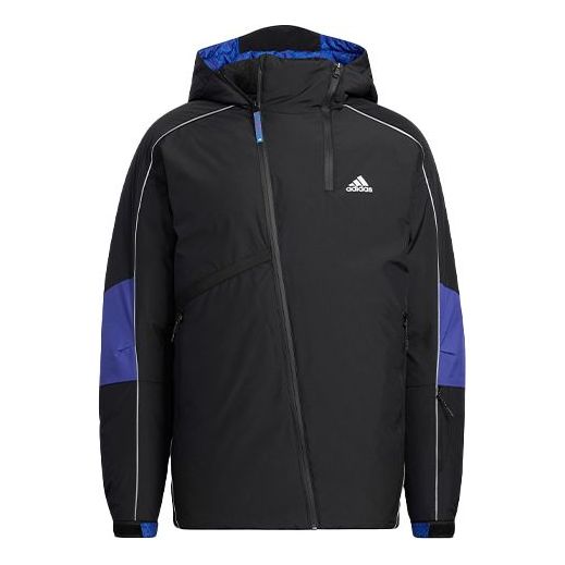 adidas Outdoor Sports Hooded Down Jacket 'Royal Blue' HC0279