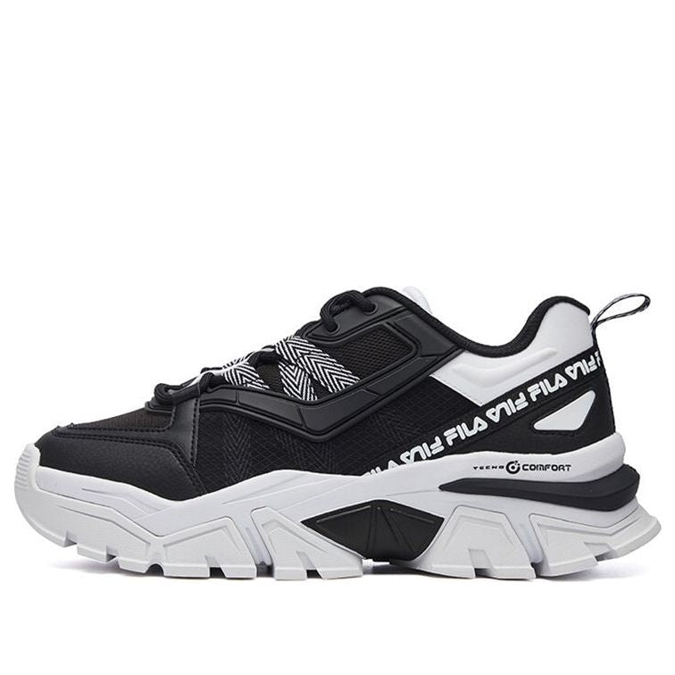 (WMNS) FILA Buffer Low-Running Shoes Black/White F12W114119FBK