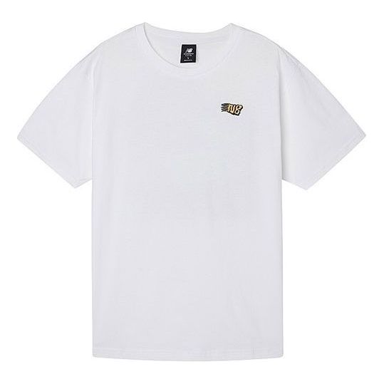 New Balance Graphic Print Tee 'White Multi' AMT01548-WT