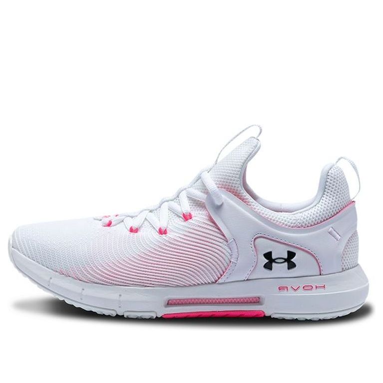 (WMNS) Under Armour Hovr Rise 2 White/Pink 3023010-100