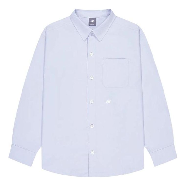 New Balance NBX Retro Shirt 'Light Blue' AMJ42328-CUA