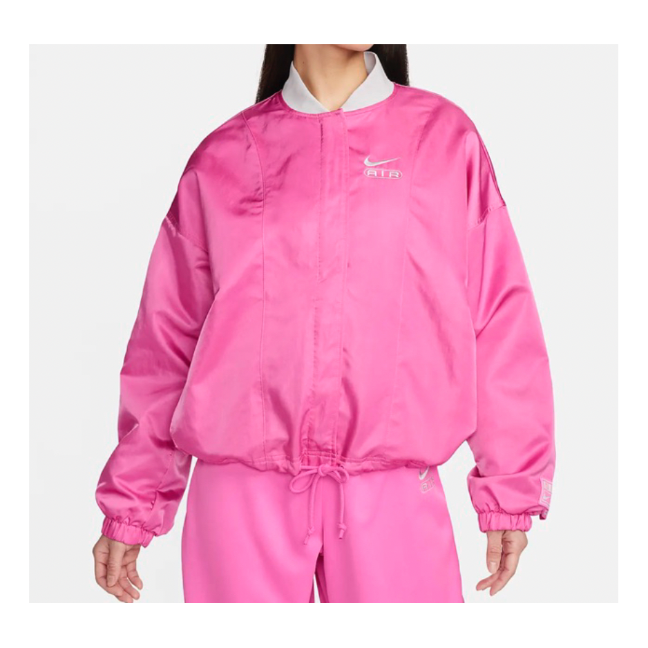 (WMNS) Nike Air Oversized Woven Bomber Jacket 'Pink' FN1909-675