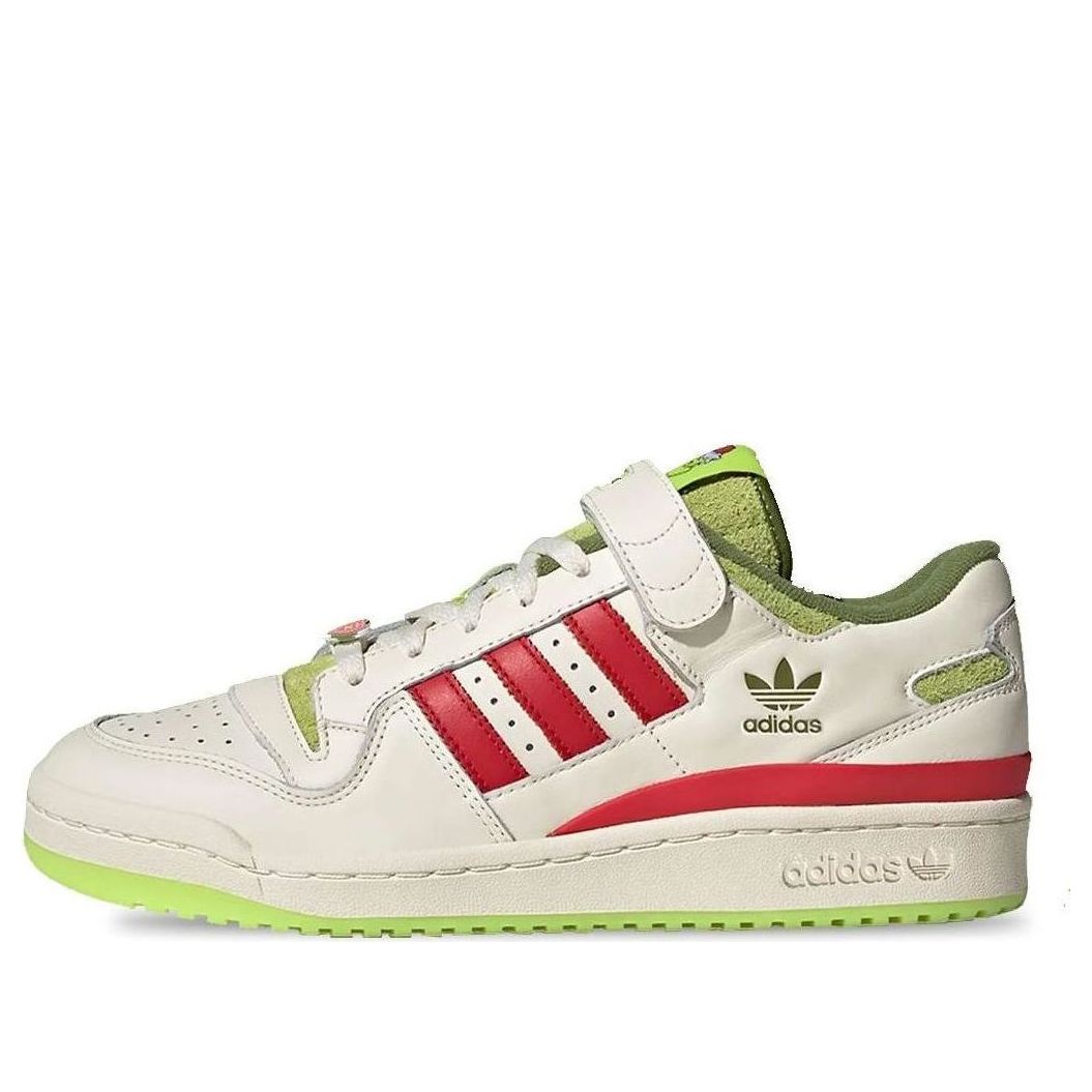 adidas x Dr. Seuss Forum Low 'The Grinch Cream White' ID3512